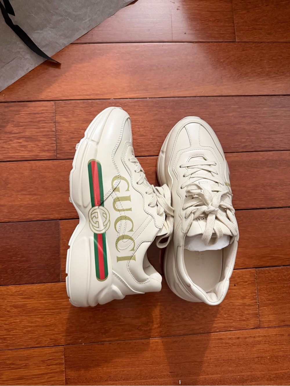 Gucci rhyton sneaker size 6.5 women’s (36.5) Authentic proof of purchase w box